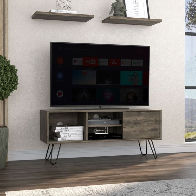 RTA MUEBLES - Mueble para tv 45"  z115 andorra negro rlb 9443_.