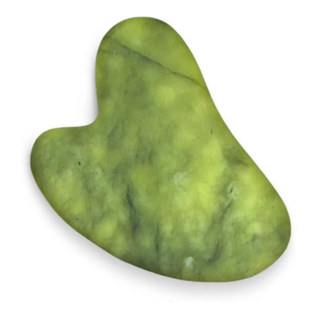 DAYOSHOP - Gua Sha Corazón Jade Masajeador Facial Guasha 100 Natural