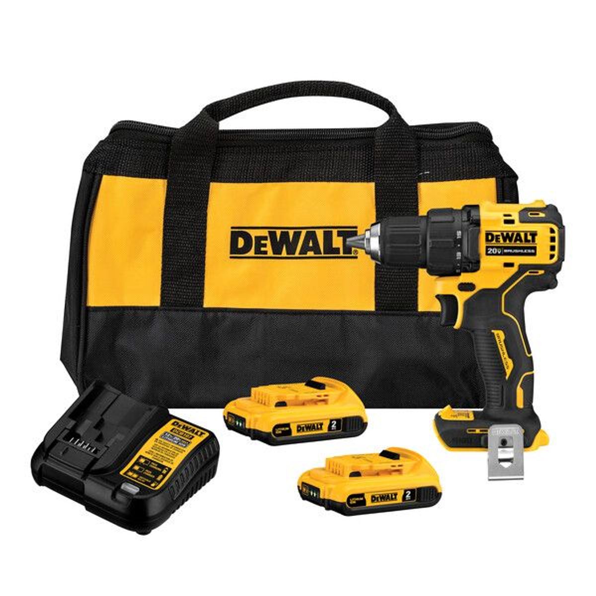 DEWALT - TALADRO INALAMBRICO 12 20V ATOMIC DEWALT DCD708D2-B3