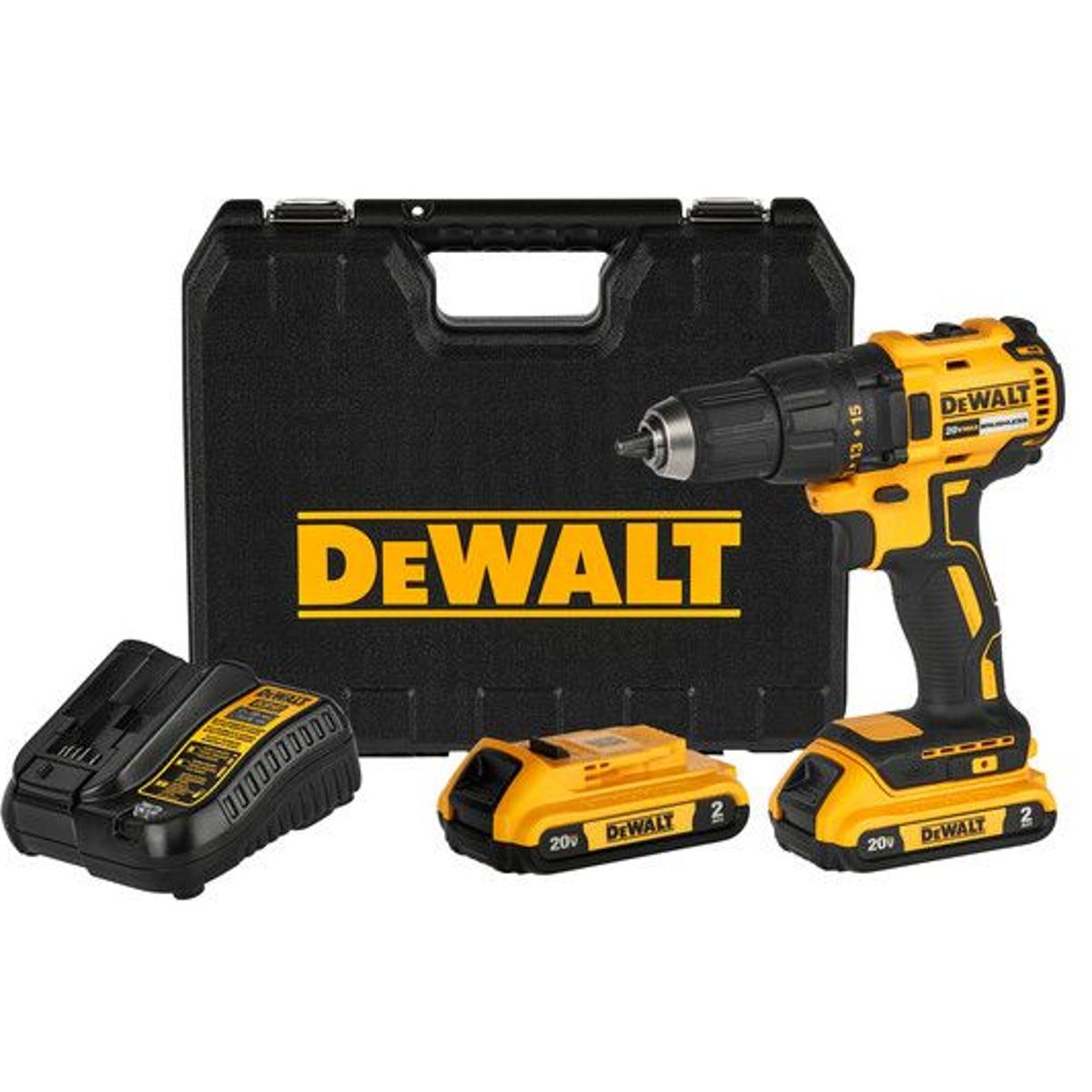 DEWALT - TALADRO INALAMBRICO 1/2 20V BL DEWALT DCD7771D2-B3