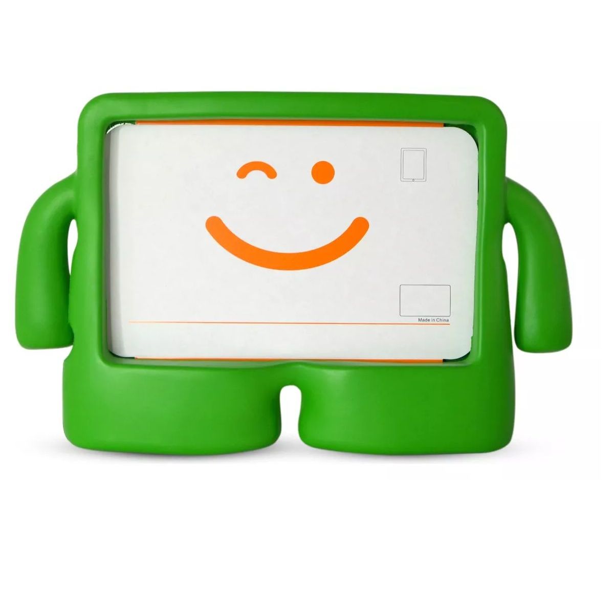 GENERICO - Estuche Forro De Niños Anti Golpes Para Samsung Tab A9 8.7 verde