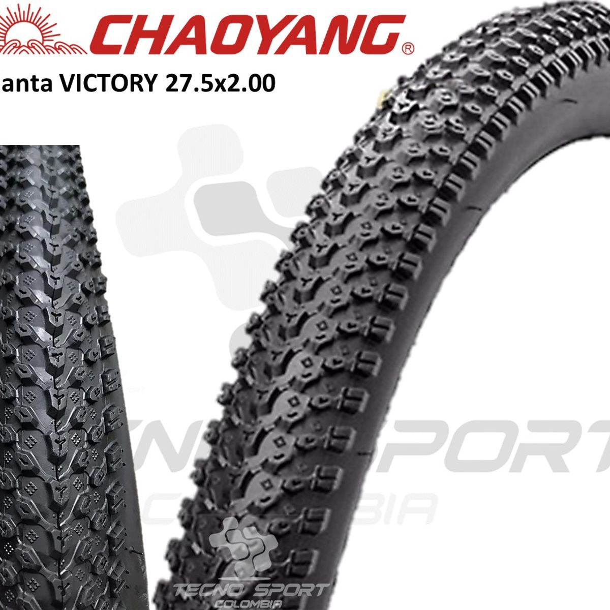 CHAOYANG - Llanta Bicicleta Rin 27.5 X 2.0 Chaoyang Coraza Mtb