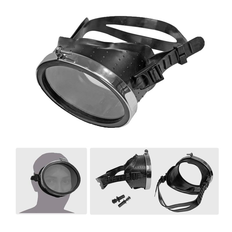 GENERICO - Careta Oval Para Pesca Buceo