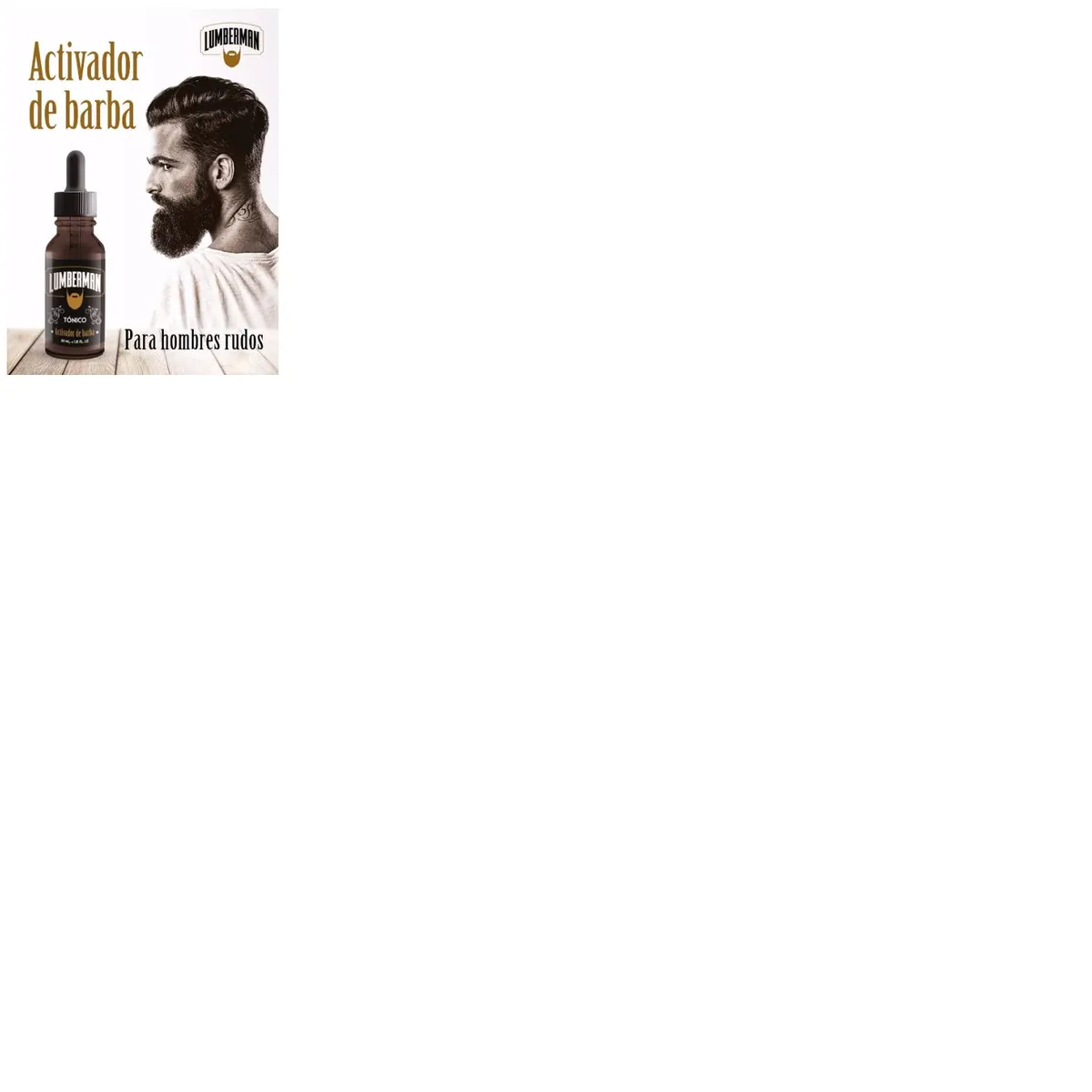 LUMBERMAN - Tónico Barba Lumberman, X 2 Frascos De 30 Ml. Invima