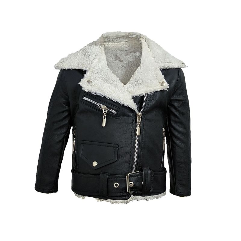 SACATE - Chaqueta para niño en cuero tex - Ovejera