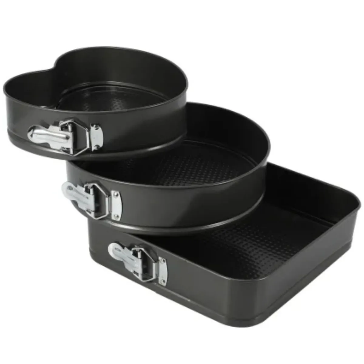 IMPORTADORA MAKA - Juego De Moldes Figuras Desmontable Antiadherente X3