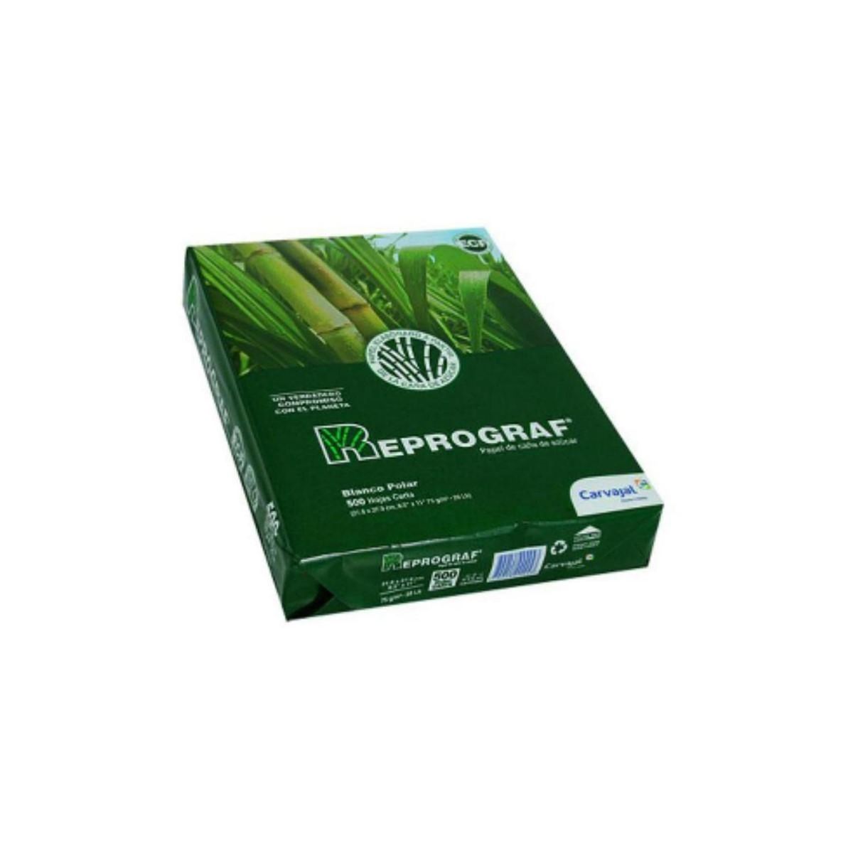 GENERICO - Resma De Papel Blanco Tamaño Carta 500 Hojas