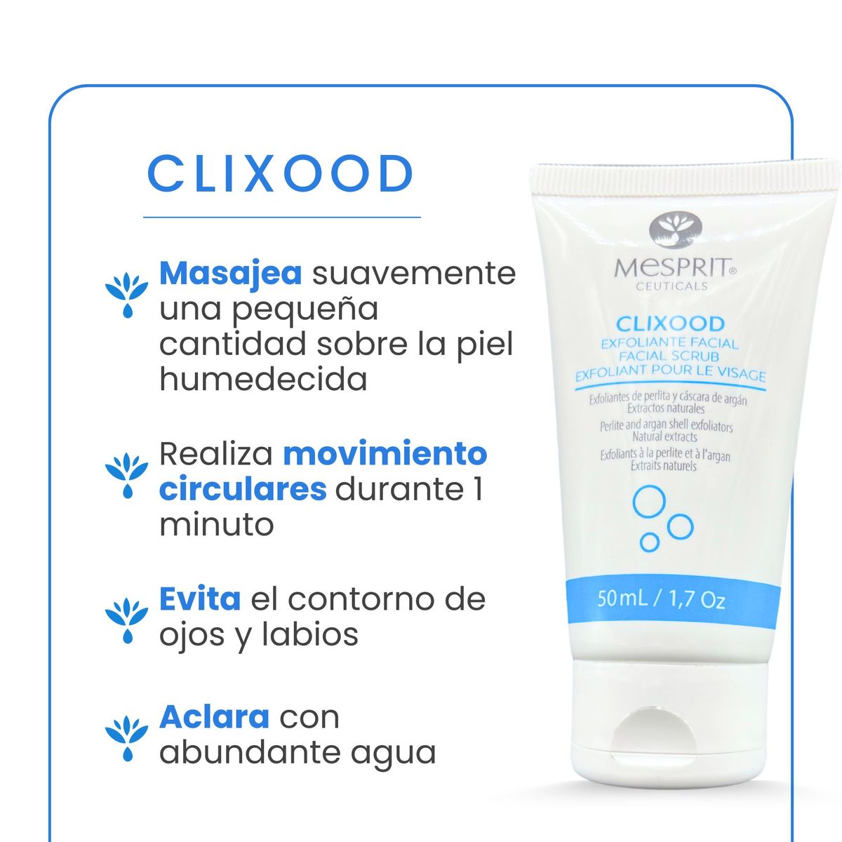 MESPRIT CEUTICALS - Mespritceuticals Clixood exfoliante facial