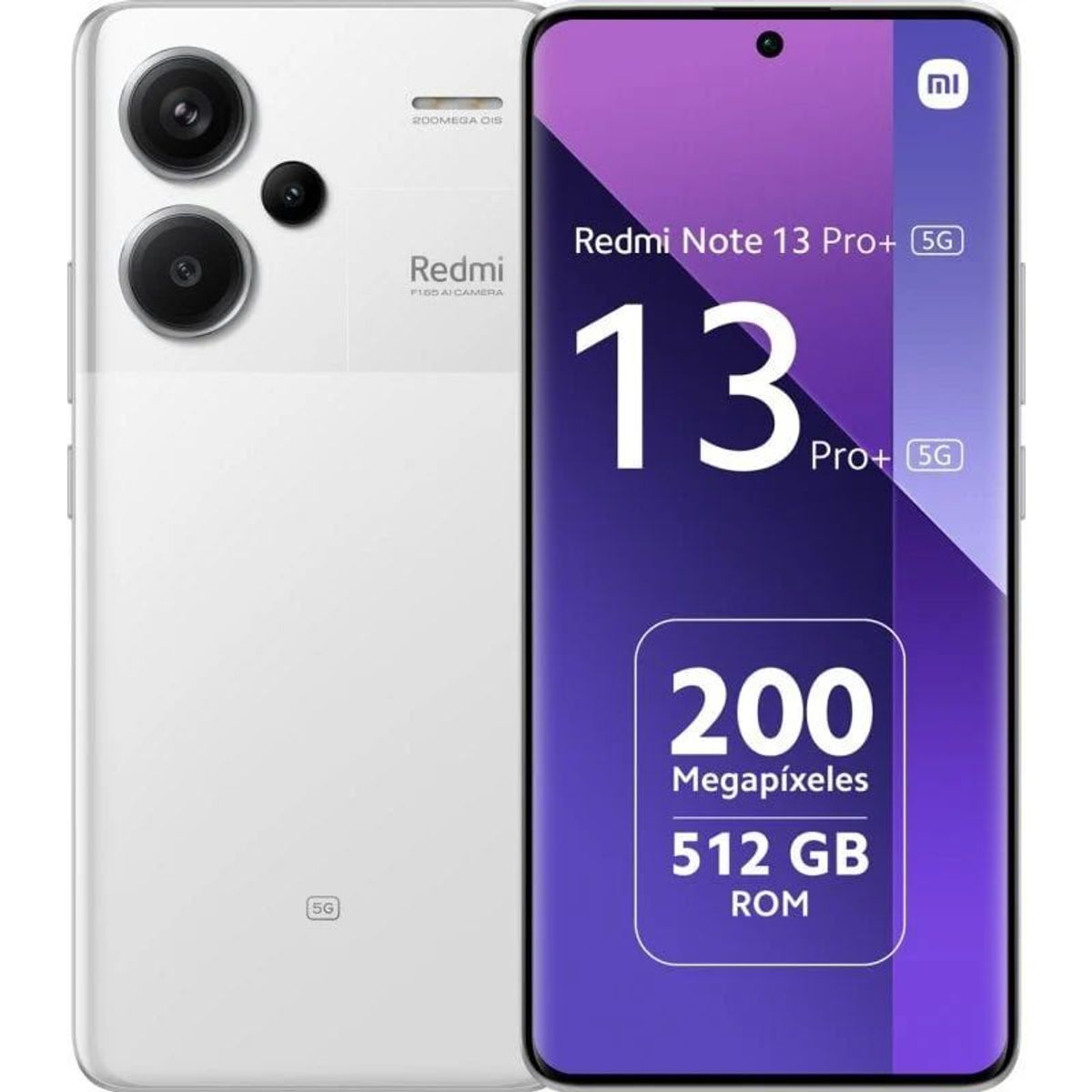 XIAOMI - Celular Xiaomi Redmi Note 13 Pro Plus 5G 512Gb / 12Ram / 200Mp Blanco