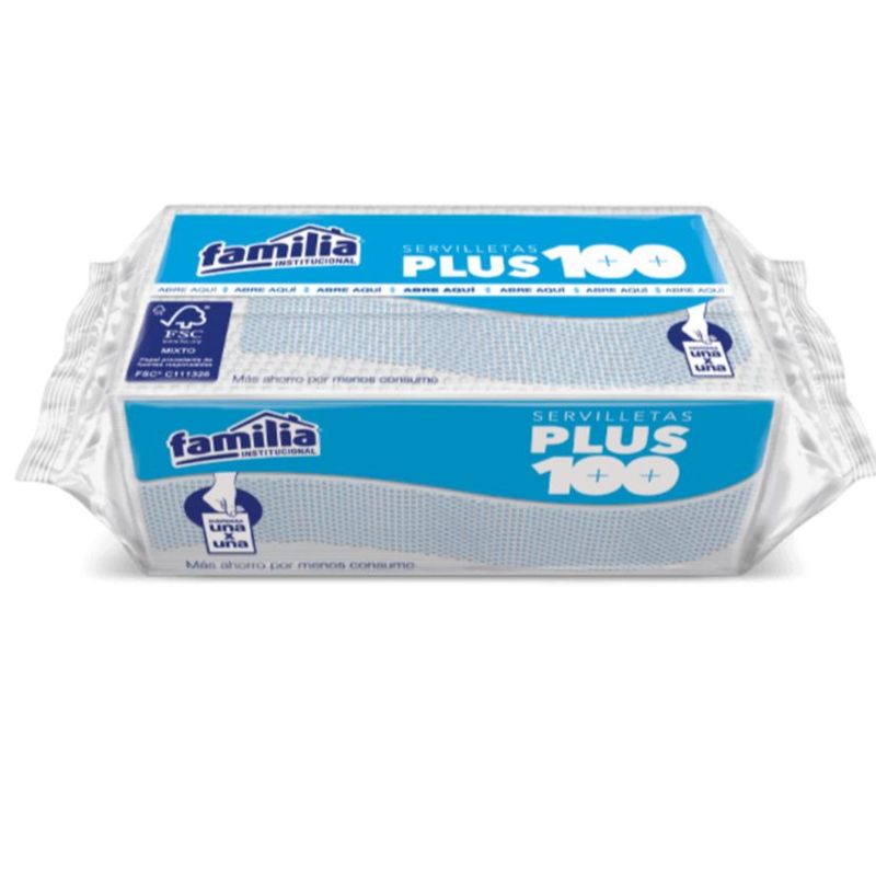 FAMILIA INSTITUCIONAL - Servilleta Plus Famila 45 Paquete X 100 Und