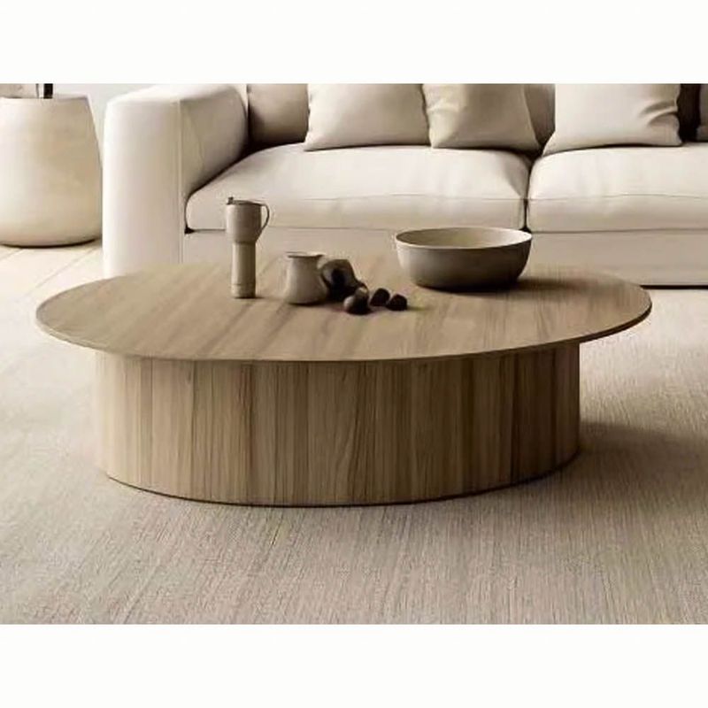22 GRADOS DECORACION - Mesa de Centro Glory Roble Diametro 100cm 22 Grados Decoracion
