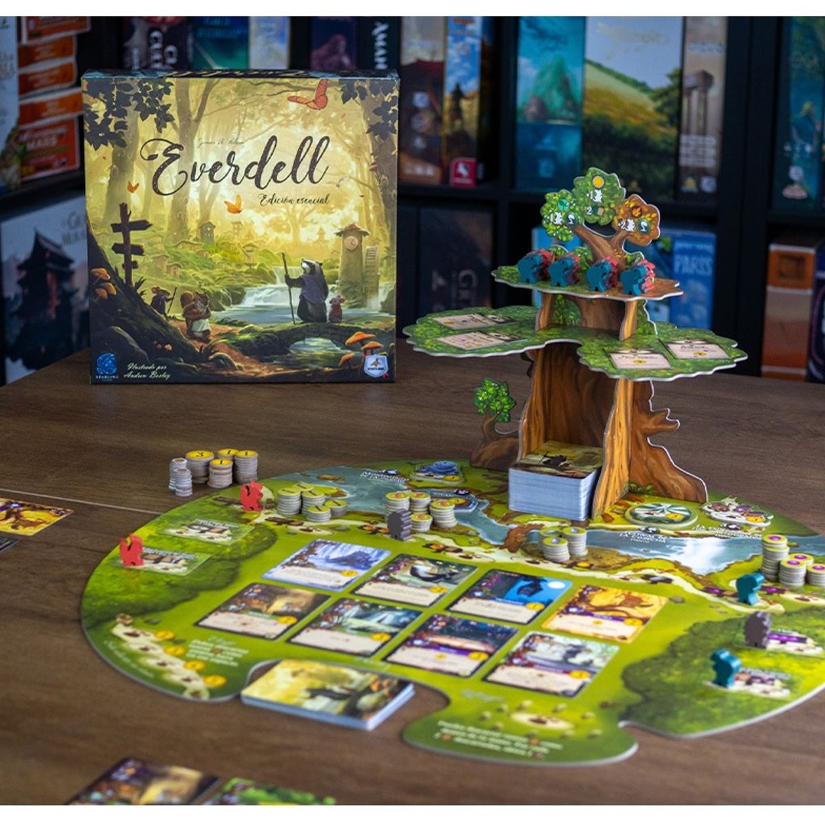 MALDITO GAMES - Juego de Mesa Everdell Edición Esencial - Español