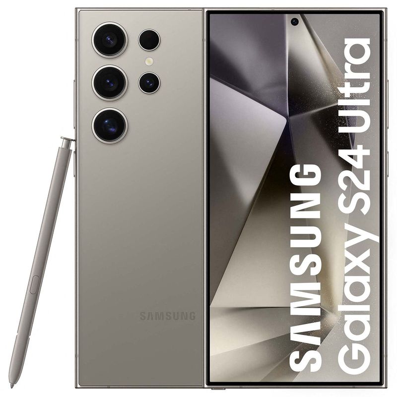 SAMSUNG - Celular Samsung Galaxy S24 Ultra 256Gb 12Ram 200mp Silver
