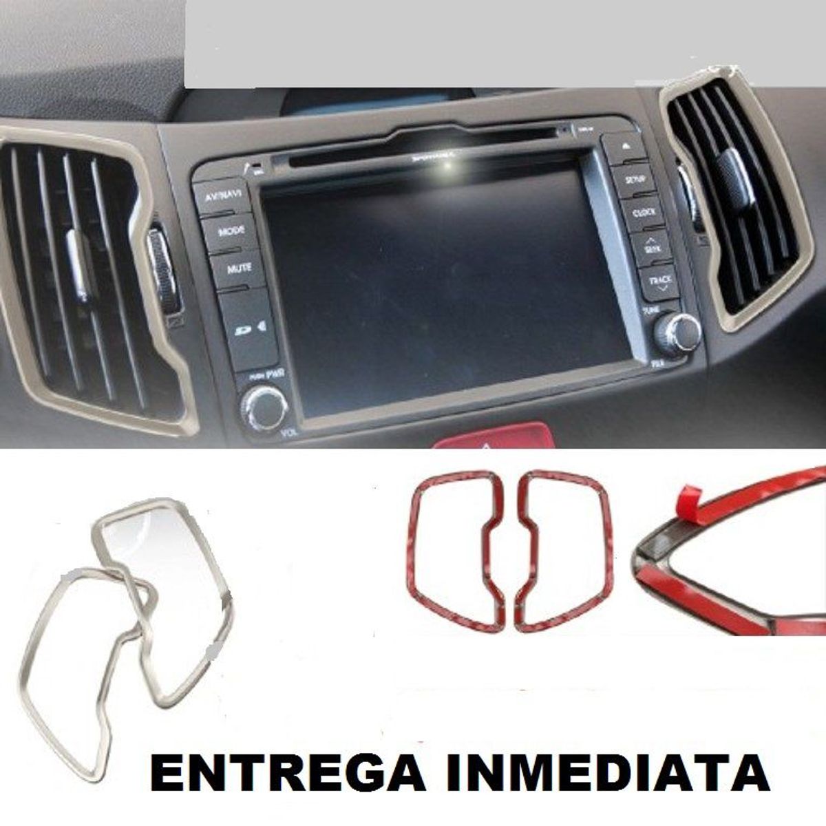 GENERICO - accesorios kia sportage cubierta aire acondicionado central