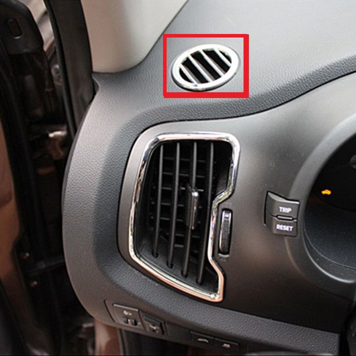 GENERICO - accesorios kia sportage cubierta aire acondicionado redonda