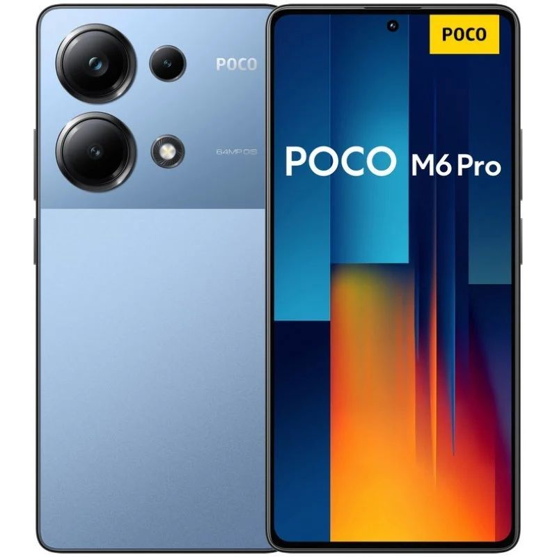XIAOMI - Celular Xiaomi Poco M6 Pro  512Gb  12ram  64mp Azul