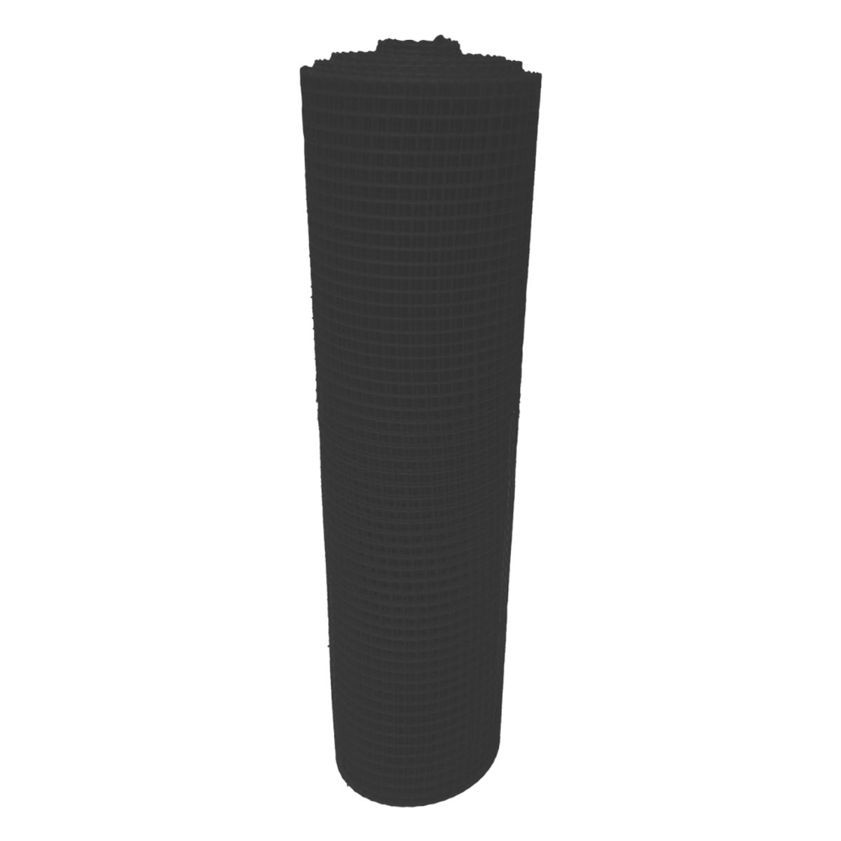GENERICO - Malla Plástica Multiusos Reja 16mmX16mm H150cm Rollo 30mt Negra