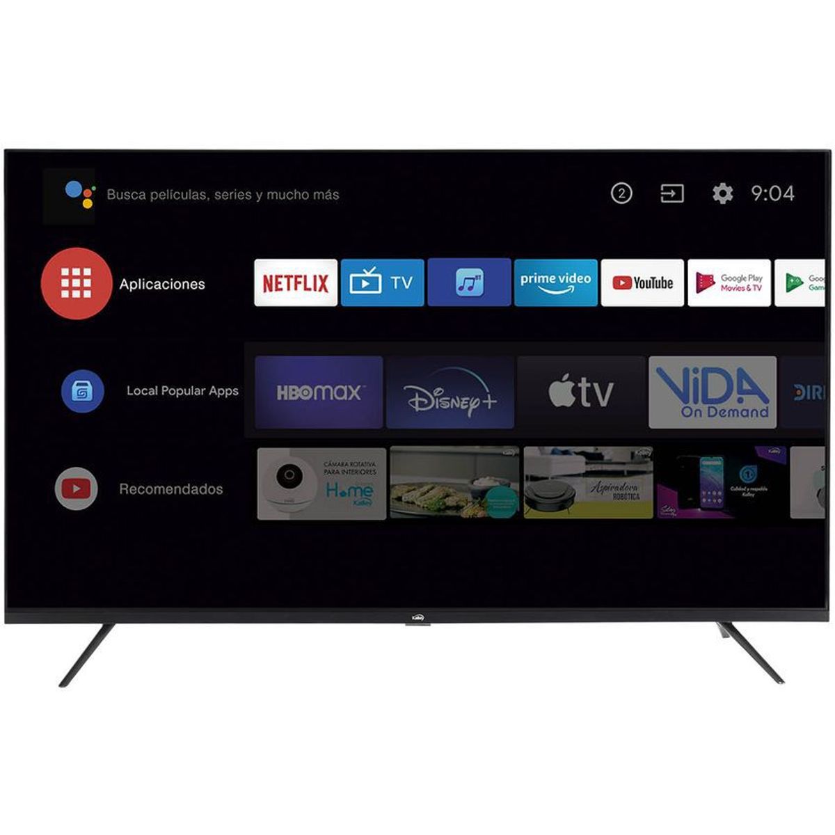 KALLEY - Tv kalley 40 pulgadas 102 cm k-atv40fhdw fhd led smart tv android