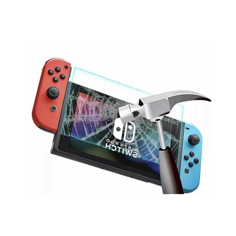 GENERICO - Vidrio Templado Para Consola Nintendo Switch