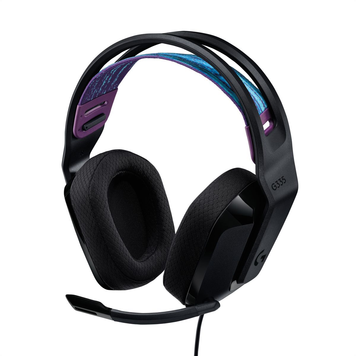 LOGITECH - Diadema Gamer Logitech G335  Color  Confort Pc Ps5 Xbox Negro