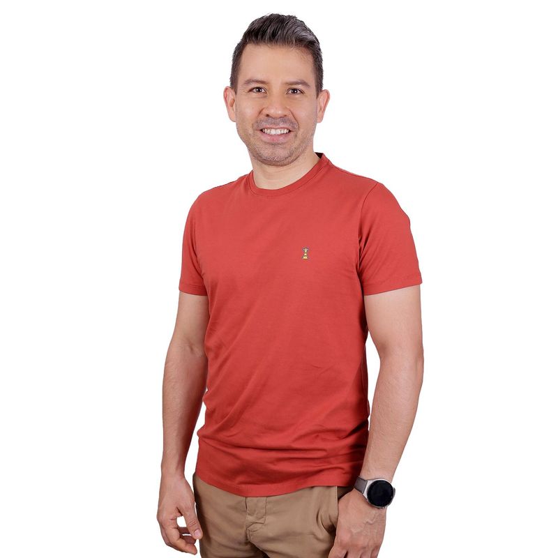 APOSTOL QC - CAMISETA TERRACOTA HOMBRE APOSTOL QC