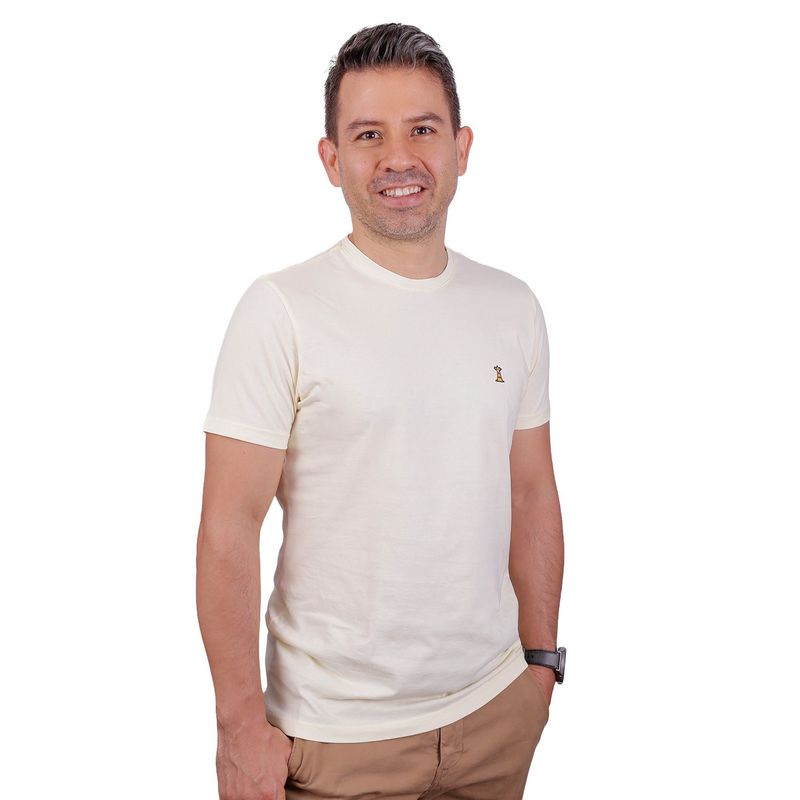 APOSTOL QC - CAMISETA AMARILLA HOMBRE APOSTOL QC