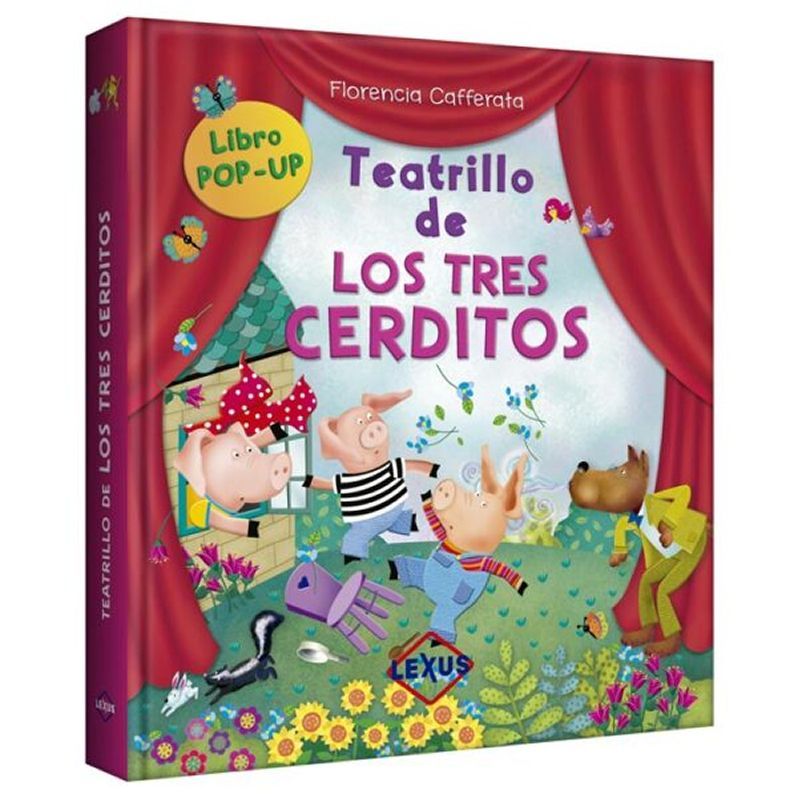 LEXUS - Libro Pop Up Teatrillo De Los 3 Cerditos Lexus