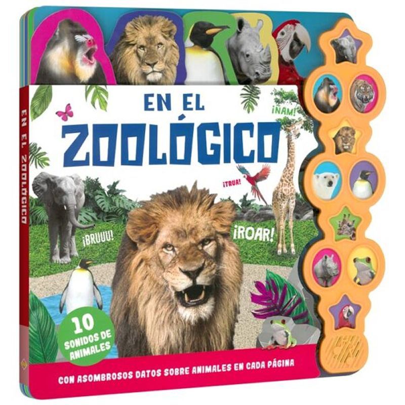 LEXUS - Libro Interactivo 10 Sonidos En El Zoologico Lexus