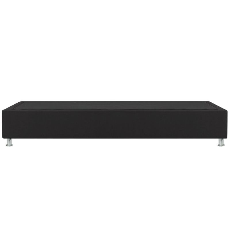 MAGIC CLASS - BASE CAMA SOMMIER 120X190 MICROFIBRA NEGRO