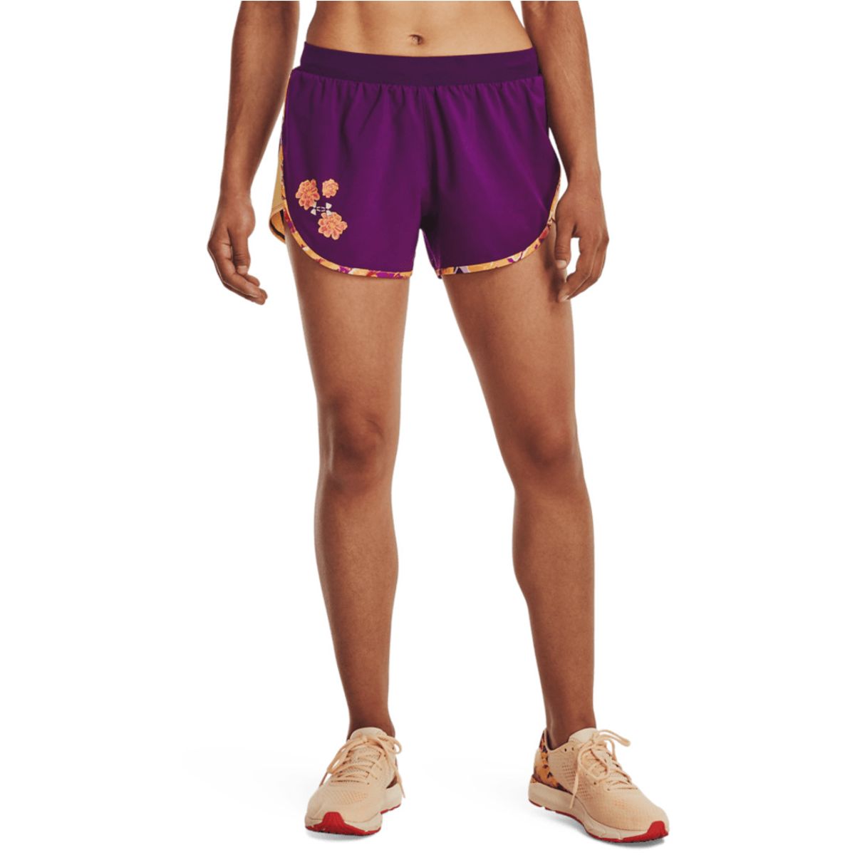 UNDER ARMOUR - Short Mujer Under Armour Fly By Elite Dodt Sh Purpura UNDER ARMOUR