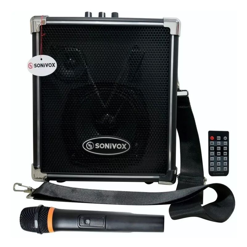 SONIVOX - Parlante Recargable Portátil Bluetooth Sonivox Vs-ss88 400w