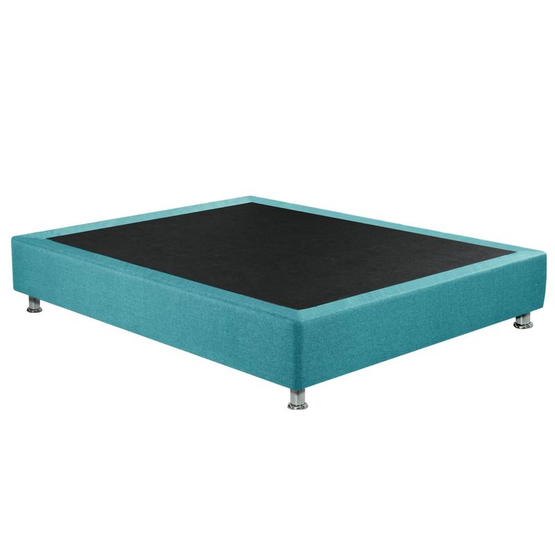 MAGIC CLASS - BASE CAMA SOMMIER 140X190 MICROFIBRA AZUL