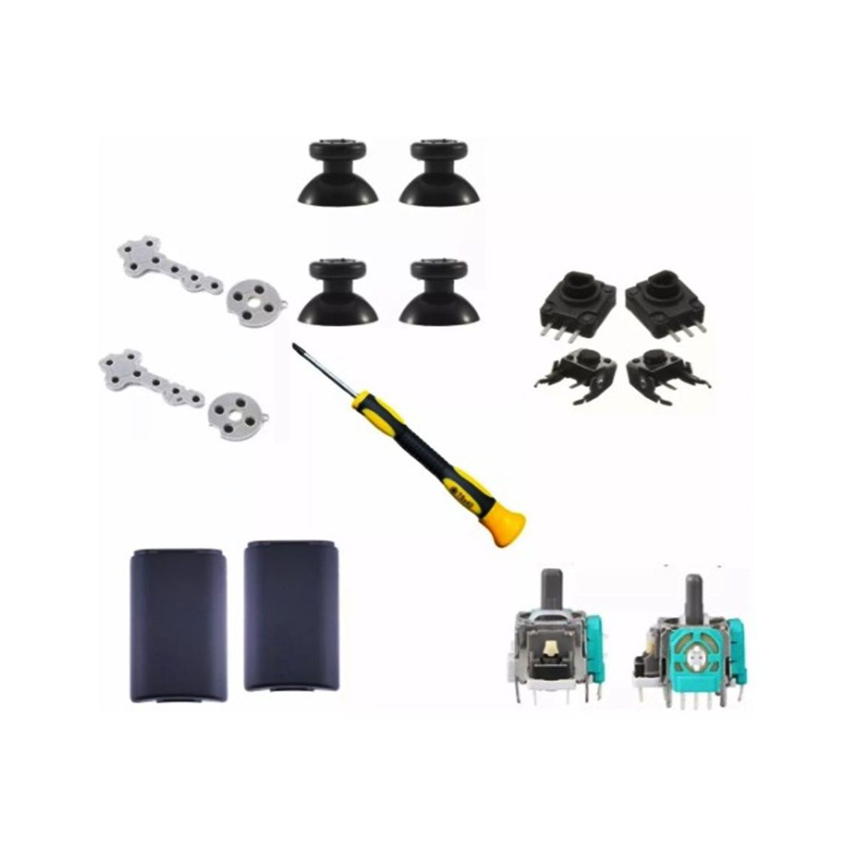 GENERICO - Combo Torx T8 Más Repuestos Para Controles De Xbox 360