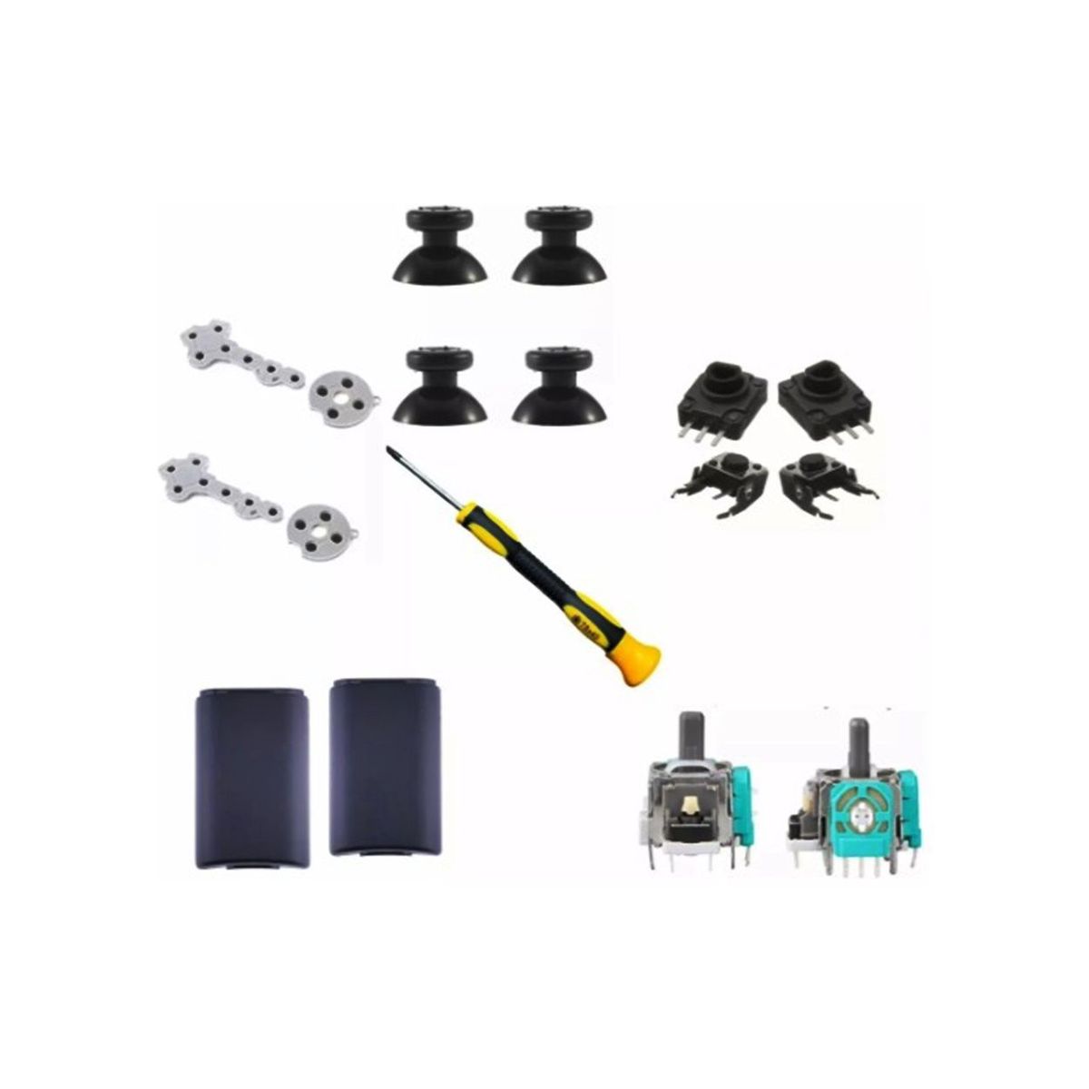 GENERICO - Combo Torx T8 Más Repuestos Para Controles De Xbox 360