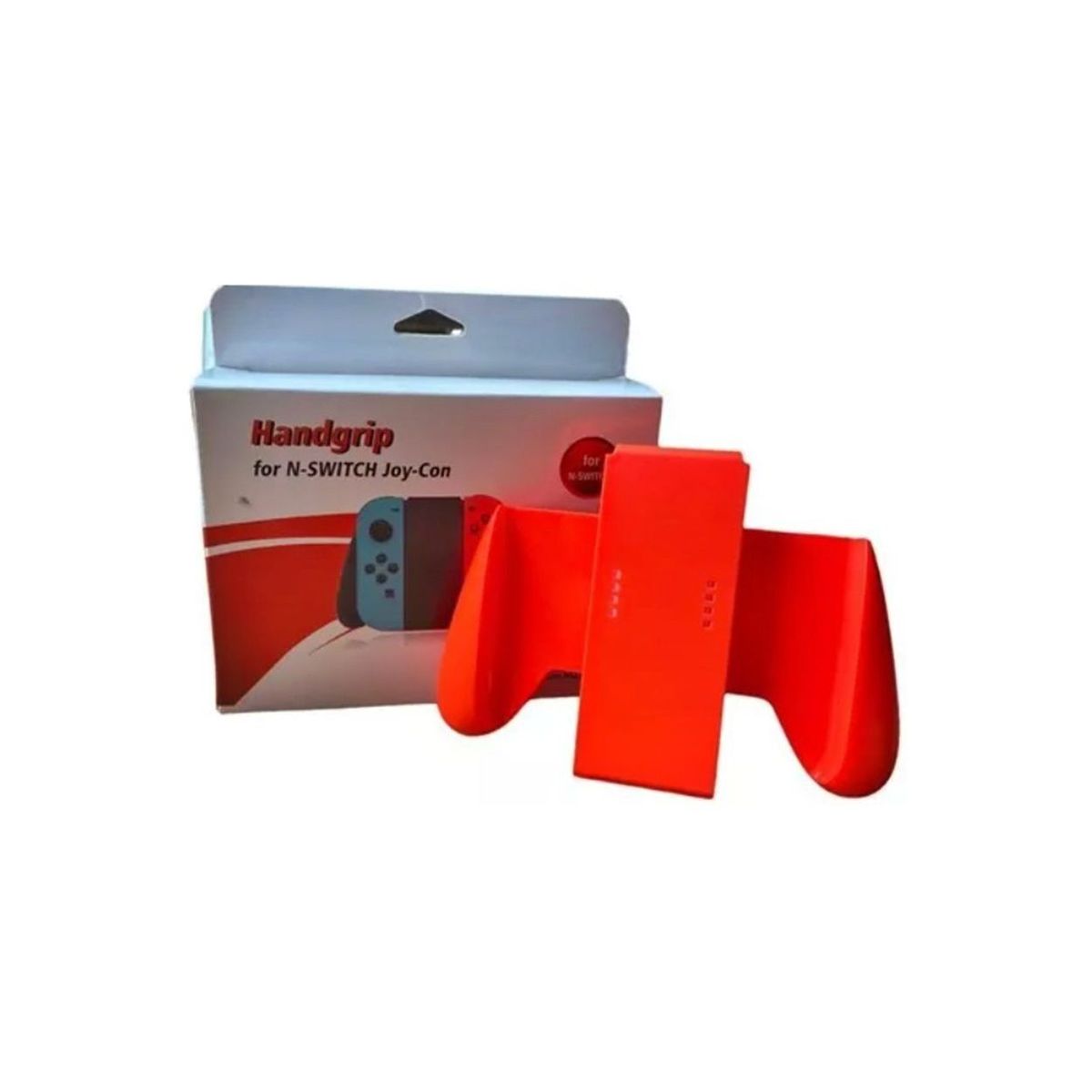 GENERICO - Hand Grip Soporte Naranja Para Joycon Switch
