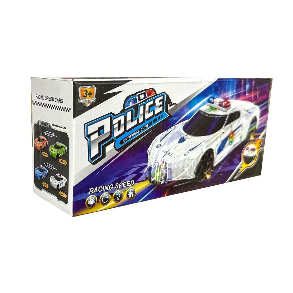 DAYOSHOP - Carro Deportivo Carrera Luces Sonido Movimiento Baterias