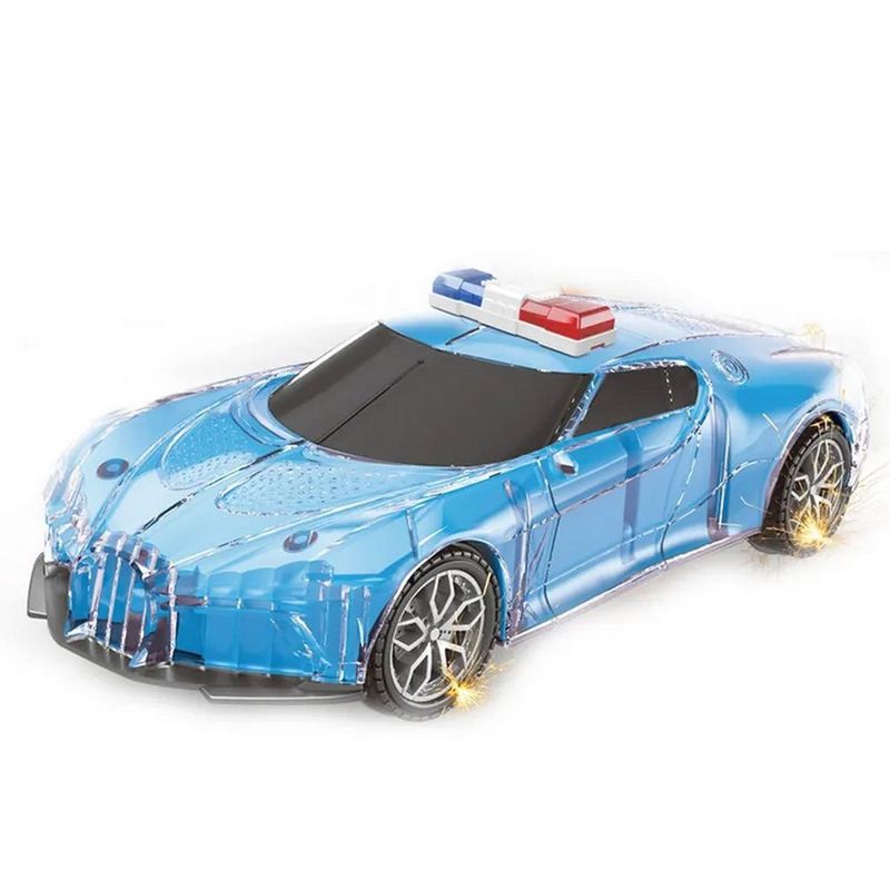 DAYOSHOP - Carro Deportivo Policia Luces Sonido Movimiento Baterias