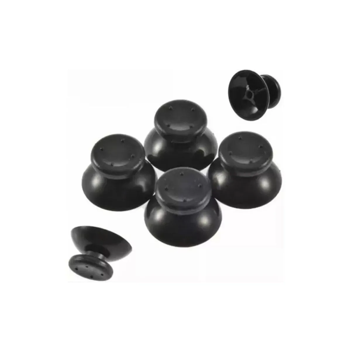 GENERICO - 4 Palancas Capuchas+ 2 Pares Cauchos Internos Control Xbox 360