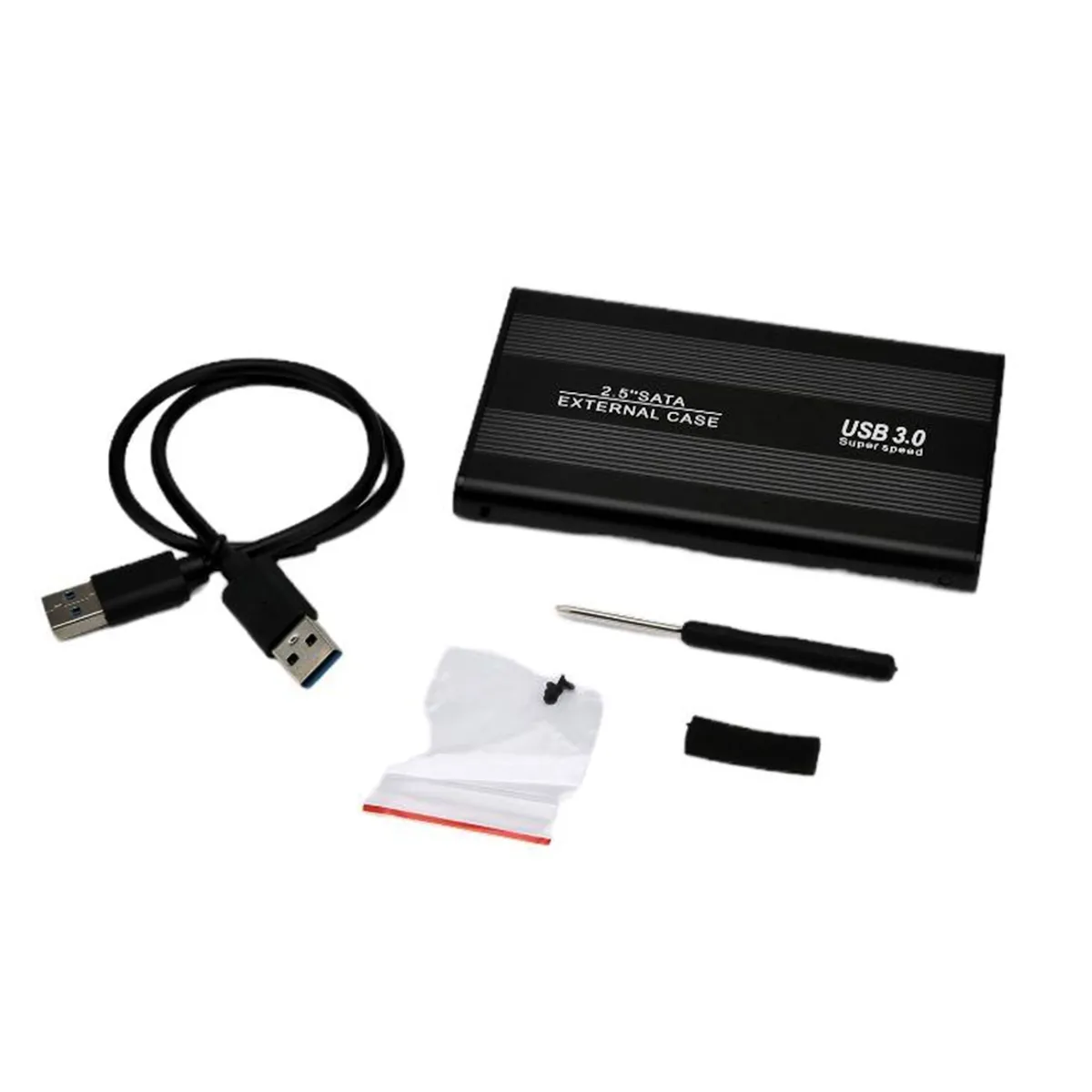 GENERICO - Caja Externa De Disco Duro Portátil Sata 2.5 A Usb 3.0