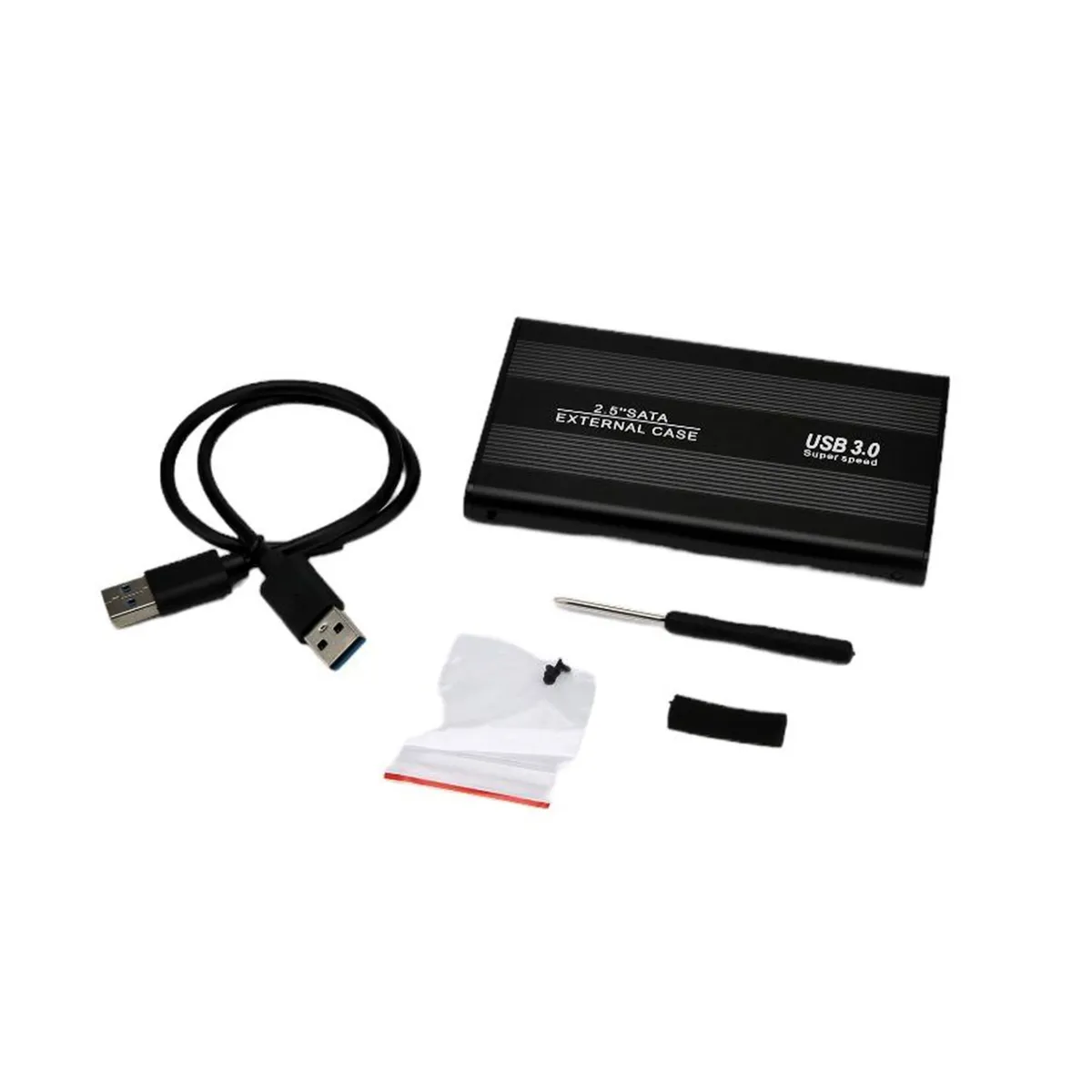 GENERICO - Caja Externa De Disco Duro Portátil Sata 2.5 A Usb 3.0