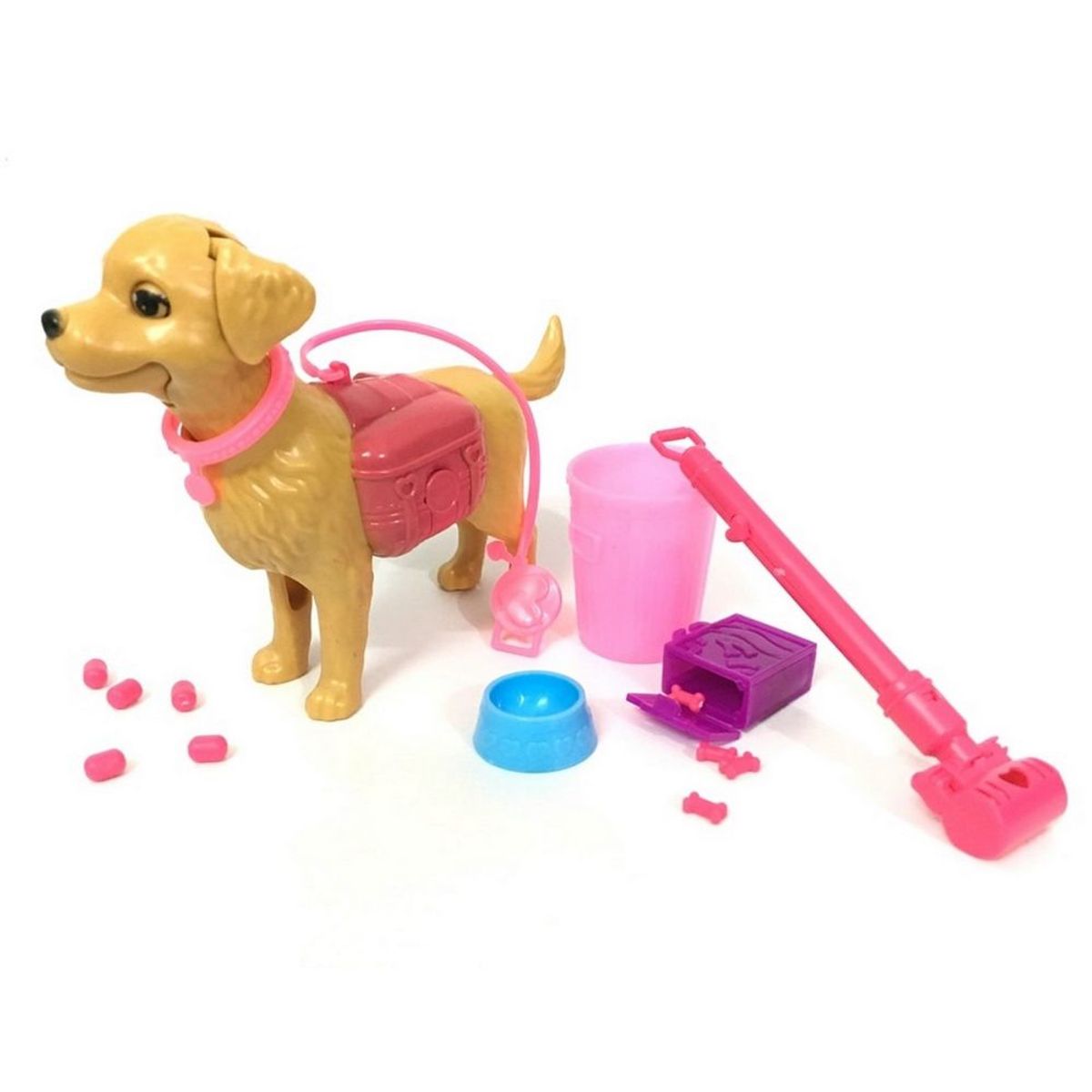DAYOSHOP - Muñeca Moda Con Mascota Perro Accesorios Niñas Juguete