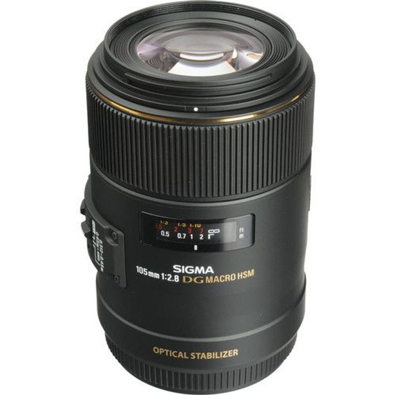 SIGMA - Lente Sigma 105 mm F2.8 Macro para Canon montura EF