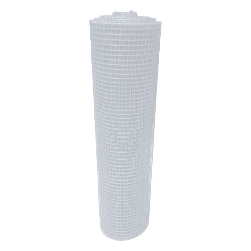 GENERICO - Malla Plástica Multiusos Reja 2mmX2mm 150cm Rollo 30mt Cristal