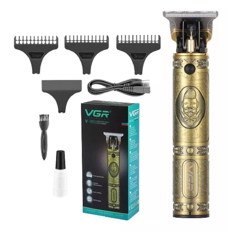 GENERICO - Cortadora De Pelo Dorada 100v240v Recargable