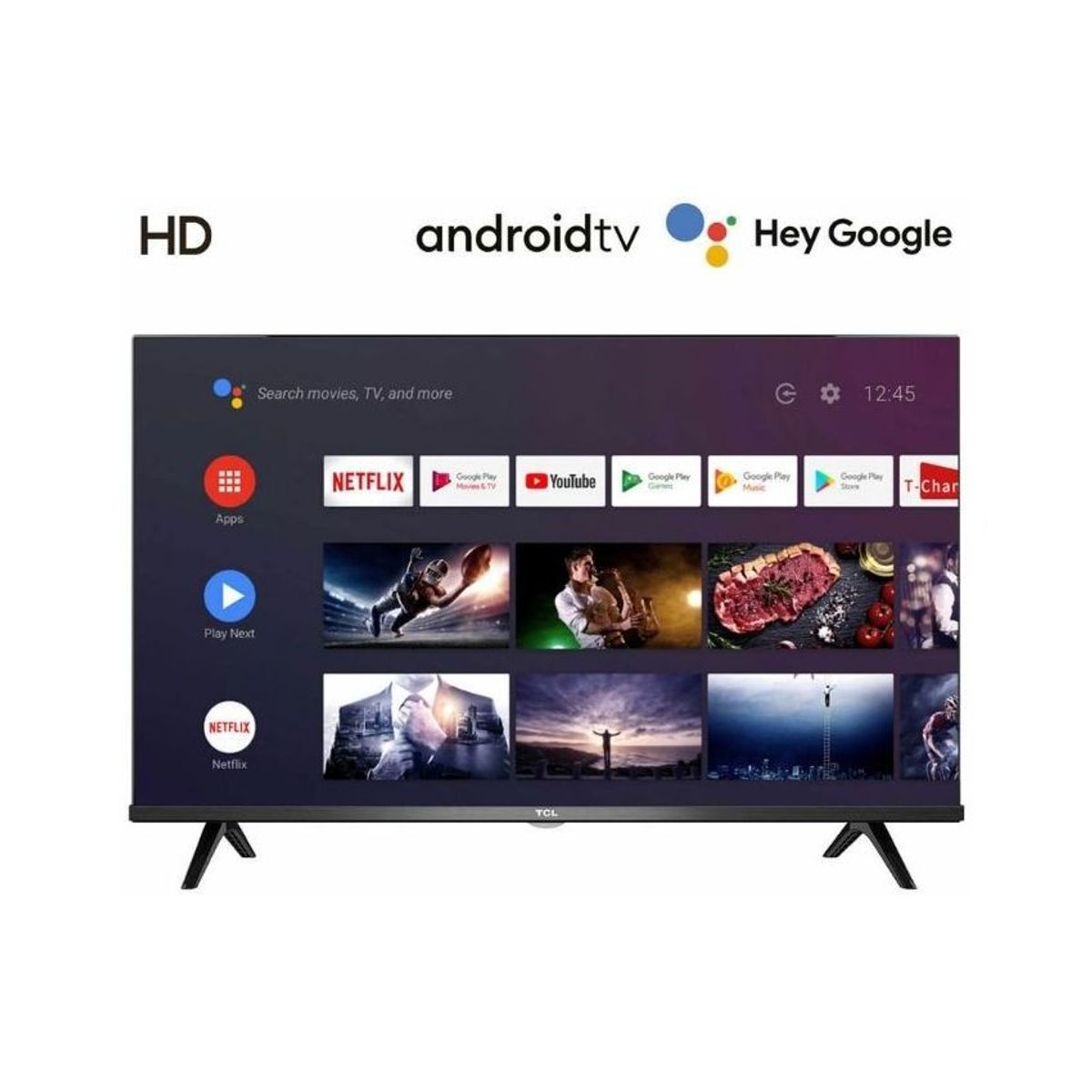 TCL - Tv tcl 32" pulgadas 81 cm 32s60a hd led plano smart tv android