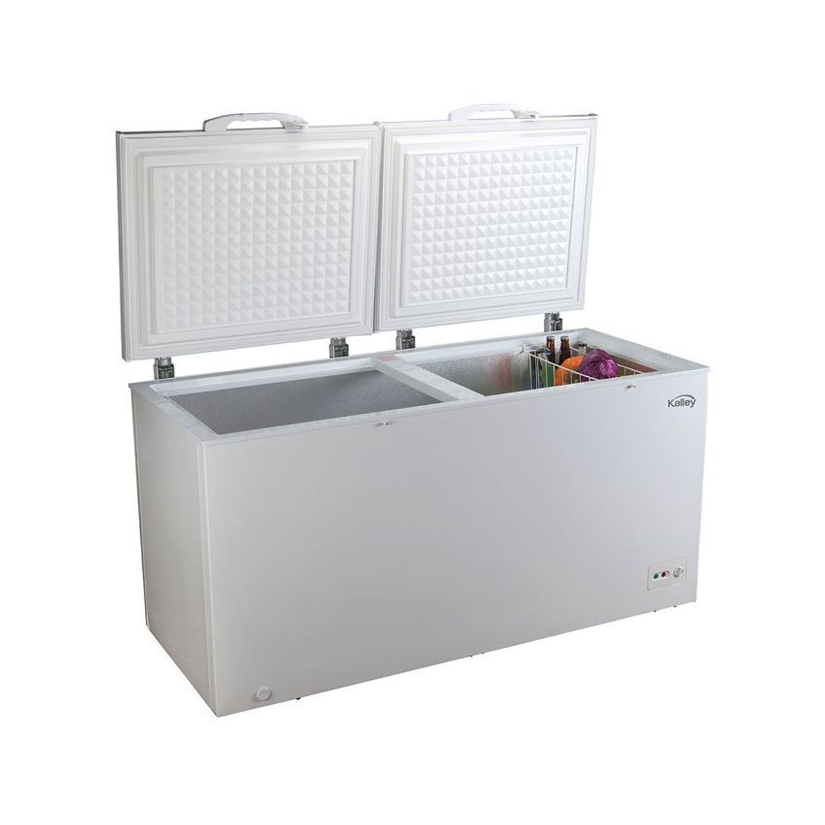 KALLEY - Congelador horizontal kalley dual 508 litros k-ch508l - blanco