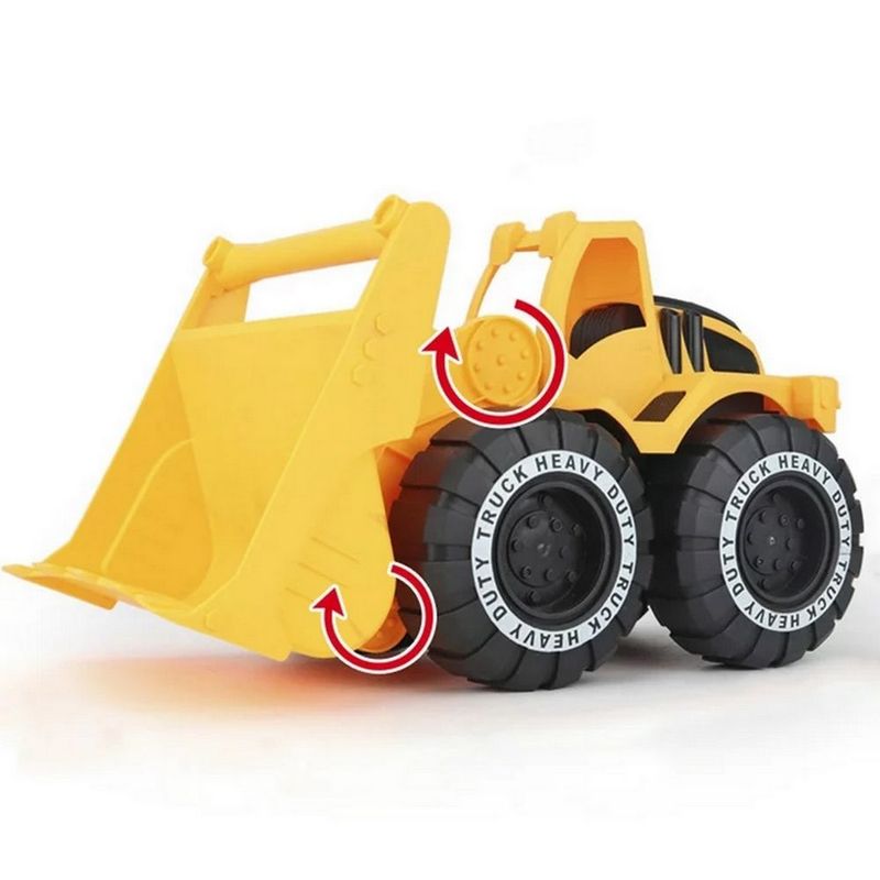 DAYOSHOP - Carro Vehiculo Construccion Excavadora Buldócer Juguete Niño