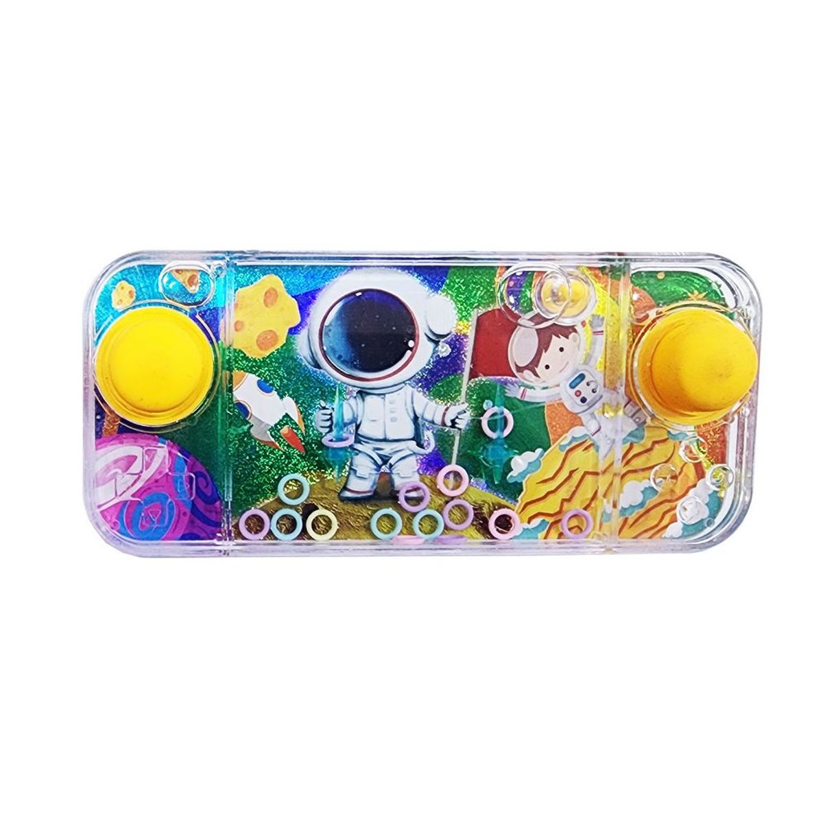 DAYOSHOP - Juguete Anillos Diseño Atari De Agua De Cosmos Astronautas