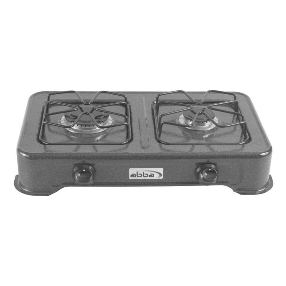 ABBA - Cocineta abba 2 puestos gas natural sg200-1n gris moteado