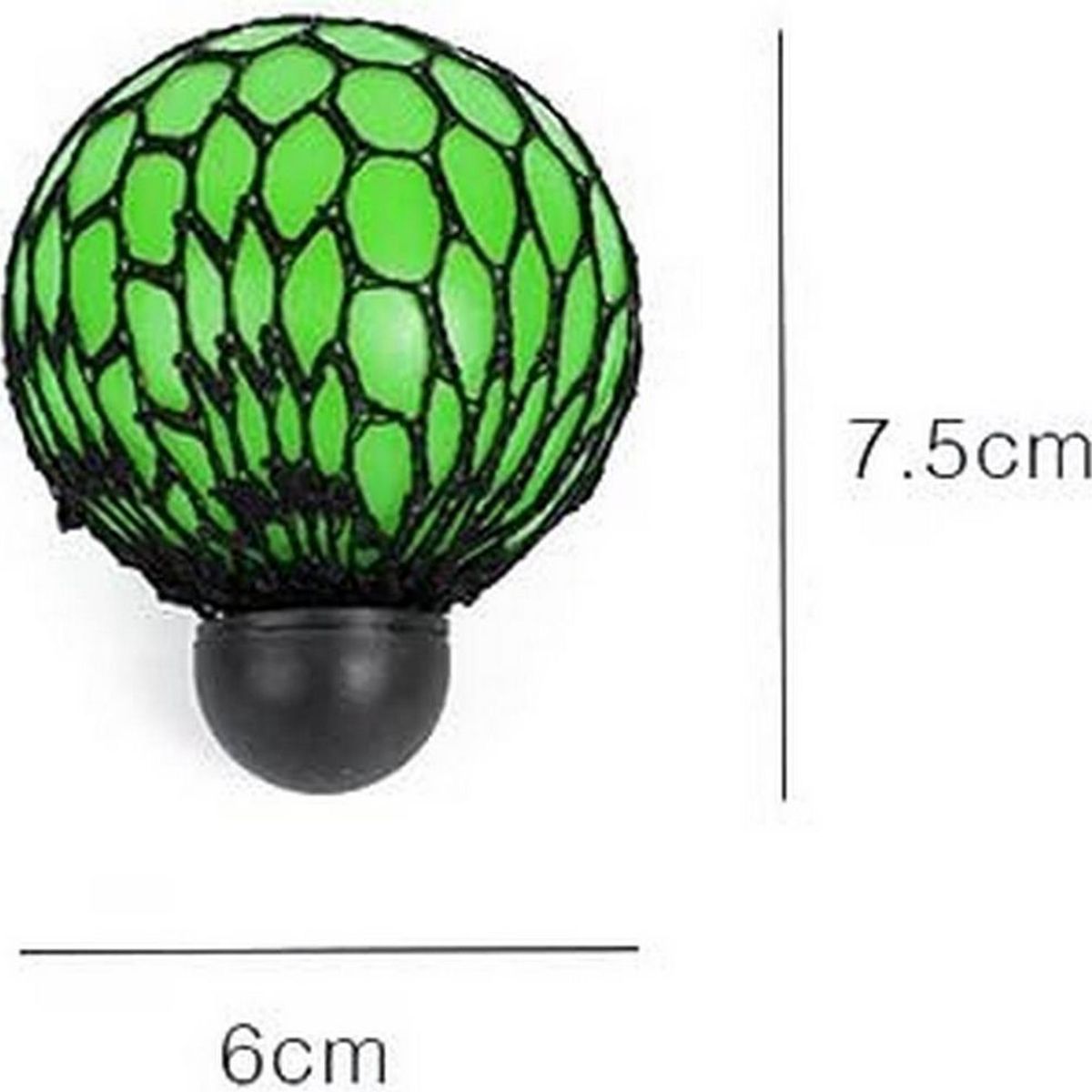 DAYOSHOP - Squishy Juguete Anti Estrés Squishies Pelota Unicolor Malla